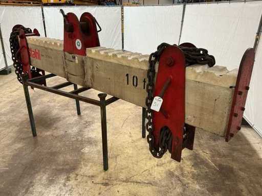 2006 Carl stahl 10.000 KG verstelbare hijs evenaar