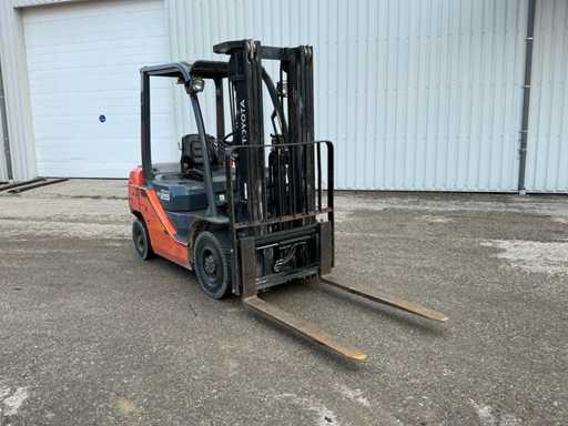 2012 Toyota Tonero 02-8FDF25 Carrello elevatore