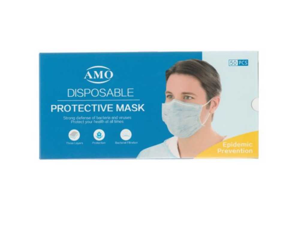Jednorazowe maski na twarz Amo FFP2 (80x)
