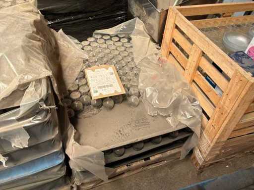 Szklana paleta vap nowa kolacja