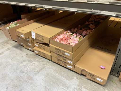 Lot de fleurs artificielles