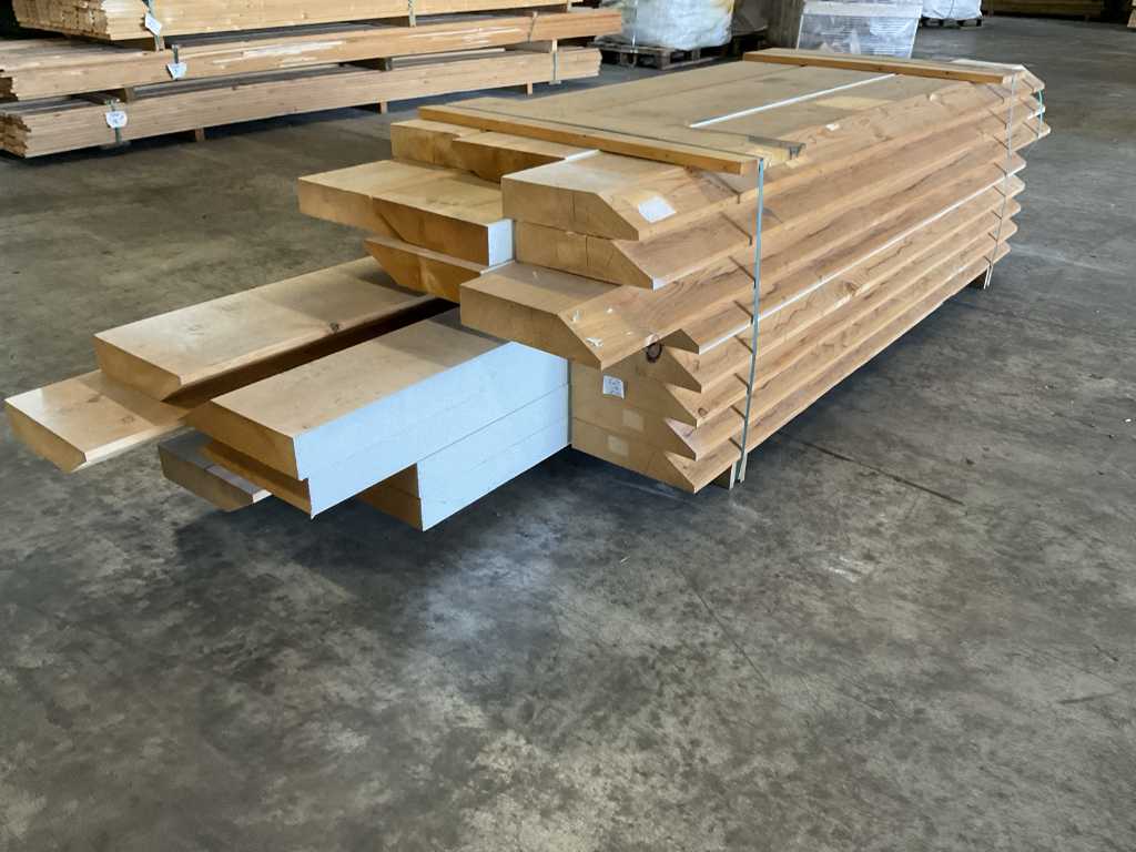 Spruce beams planed (15x)