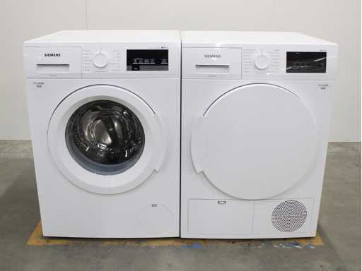 Machine à laver Siemens iQ500 iSensoric aquaStop iQdrive & Sèche-linge Siemens iQ300 iSensoric