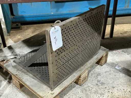 Tavolo di serraggio per angoli