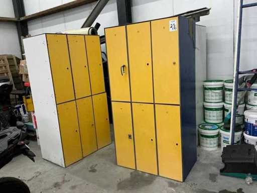 Locker cabinet (3x)