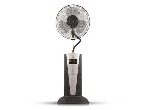 MaxxHome FT40 Tripod Fan 20779 - fan with Mist - 3in1 - 80 Watt