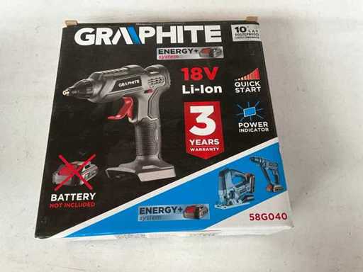 Graphite 58G040 Klebepistole 18V Li-Ion ohne Batterie