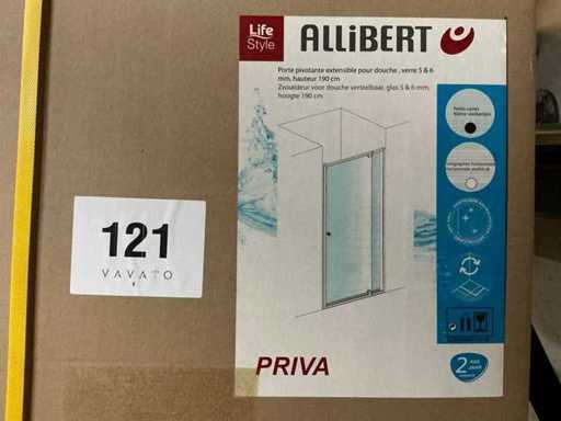 Drzwi obrotowe Allibert do prysznica