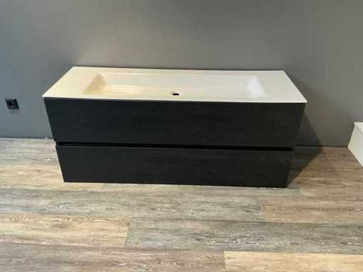Bette / Design Washbasin with base cabinet