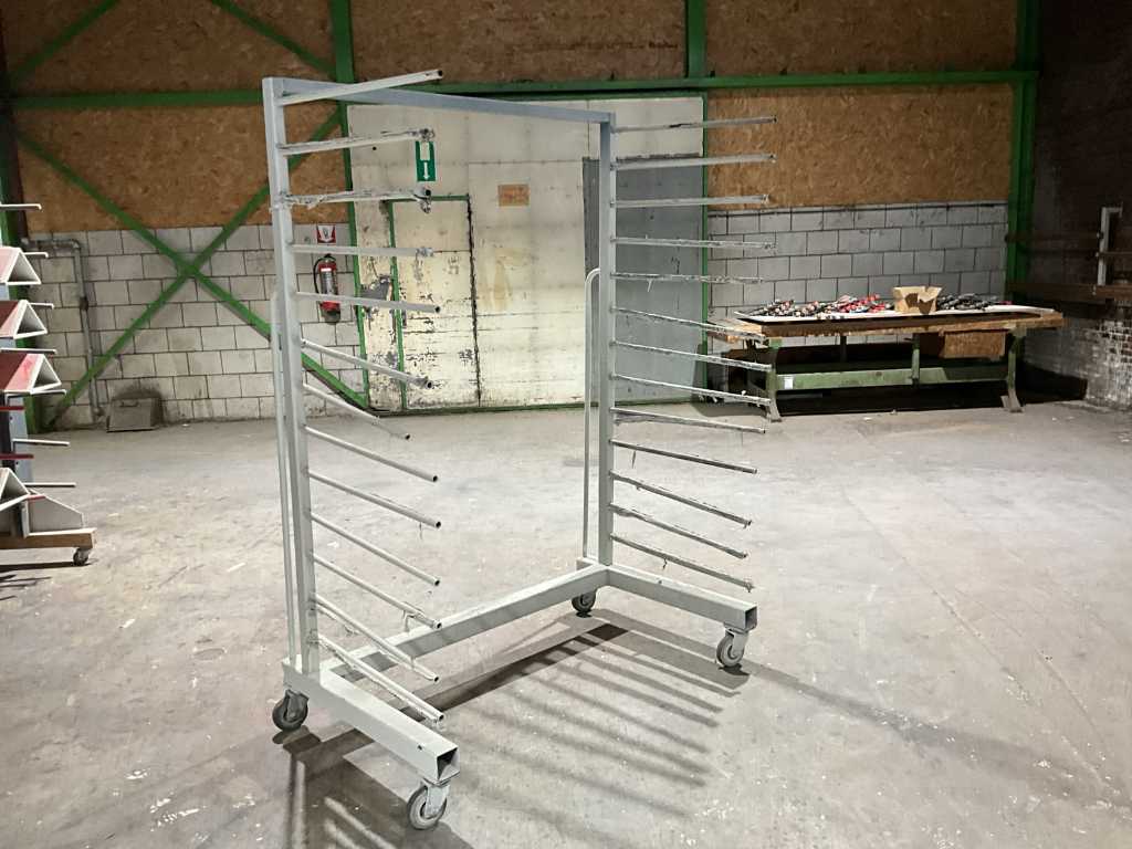Drying trolley / cantilever rack (8x)