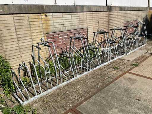 (4x) Bike rack | galvanized | 140 cm