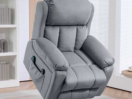  Fauteuil releveur électrique avec fonction massage et chaleur