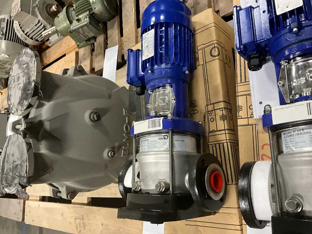 2019 KSB Movitec VF 2/3B Hochdruck-Inline-Pumpe