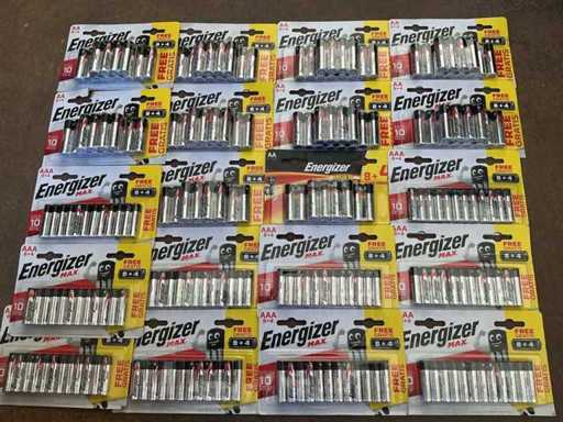 Energizer AAA-LR03 + AA-LR6 Batterie (240x)