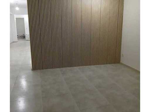 Ceramic floor tile 60x60 concrete beige