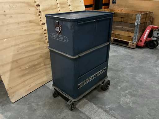 Gedore Adjutant 1580 Mobiler Werkzeugschrank mit 5 Schubladen