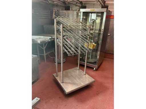 Transport trolley for platforms