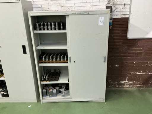 Kast met CNC-gereedschapshouder (ca. 160)