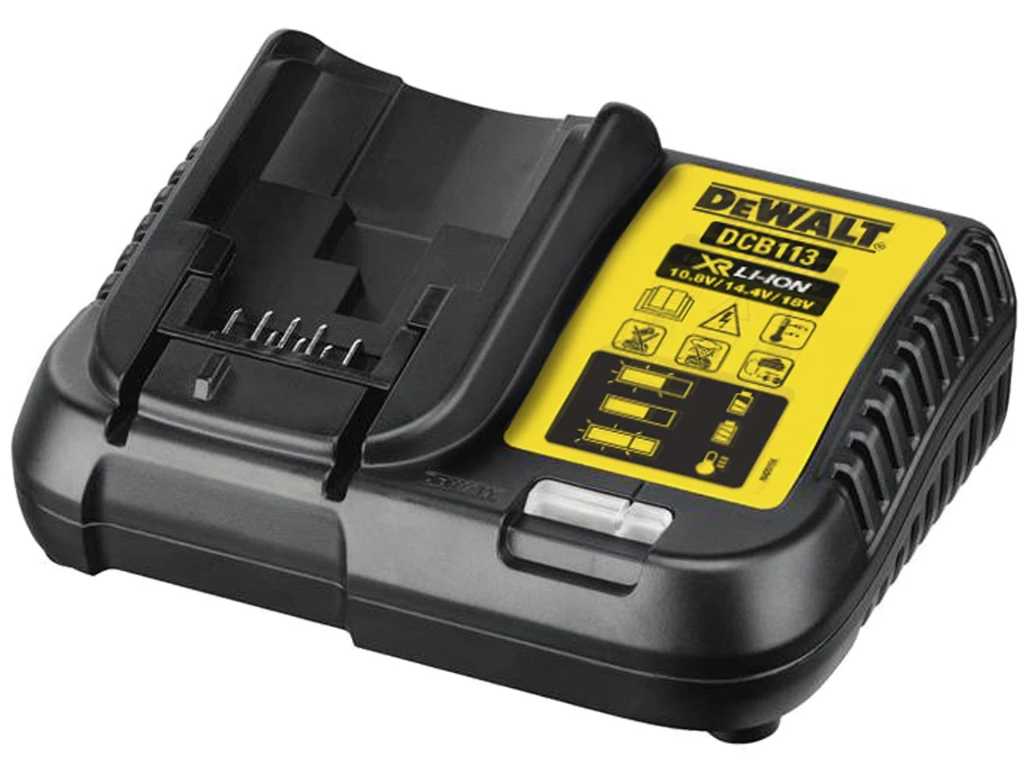 DeWalt - DCB113 - 14,4/18V XR battery charger (6x)