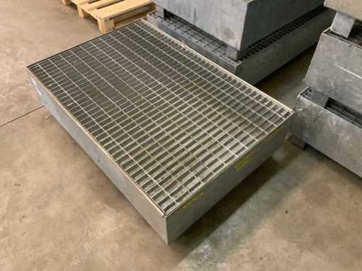 Kruizinga WM-2/200 Verzinkte Tropfschale (2x)