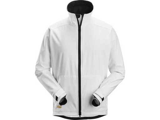 Snickers - 1205 - softshell jas stretch wit maat XS (4x)