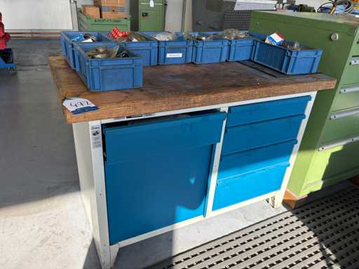 LISTA workbench with contents