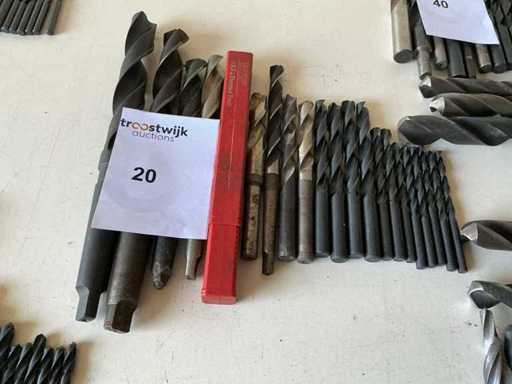 Metal drills HSS (50x)