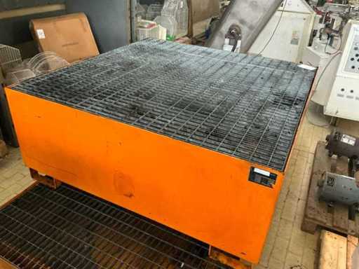 Plateau goutte-à-goutte avec grille pardonnable