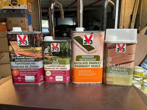 3V3 Various wood treatment products (50x)