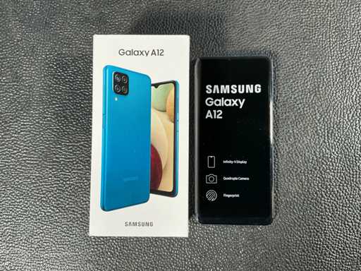 Téléphone mobile Samsung SM-A127F/DS Galaxy A12