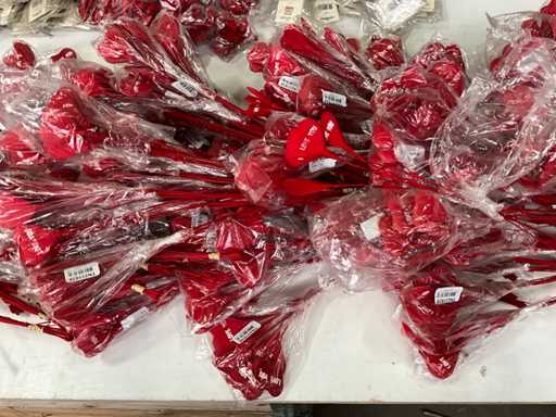 Fair Trade 10 elementów dekoracyjnego walentynkowego serca (150x)