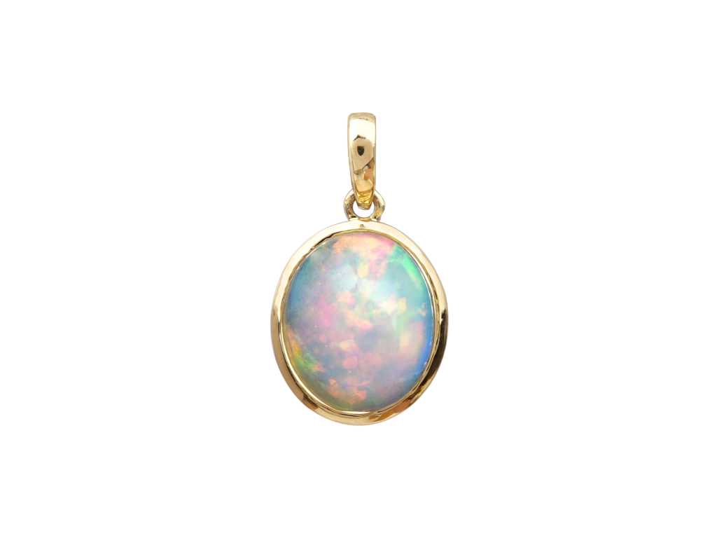 Ciondolo con opale naturale