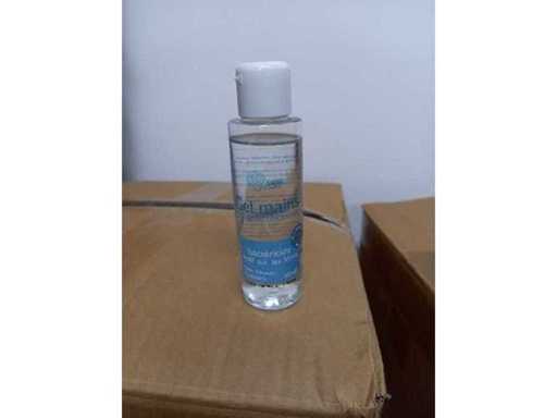 Set di 1000 bottiglie PET da 100ml con capsula bianca di PP