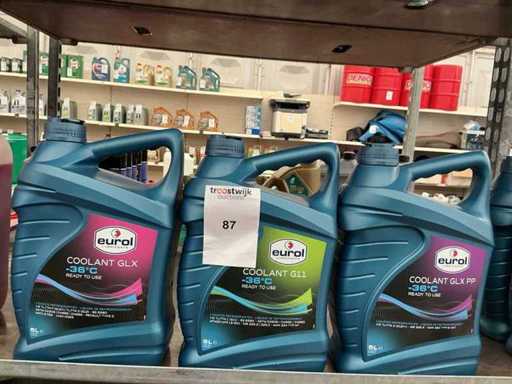 Eurol Koelvloeistof,inhoud 5 liter (3x)