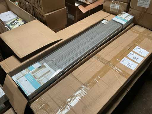 Intensions 110 uni gris clair Store en bois (4x)