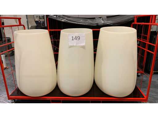 VONDOM - STONE 120 - Ghivece (3x)