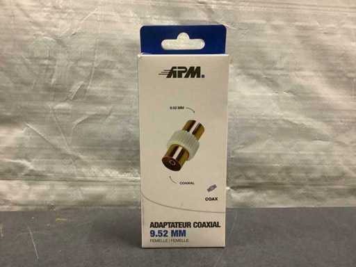 APM 9,52mm - Adaptor coaxial (77x)