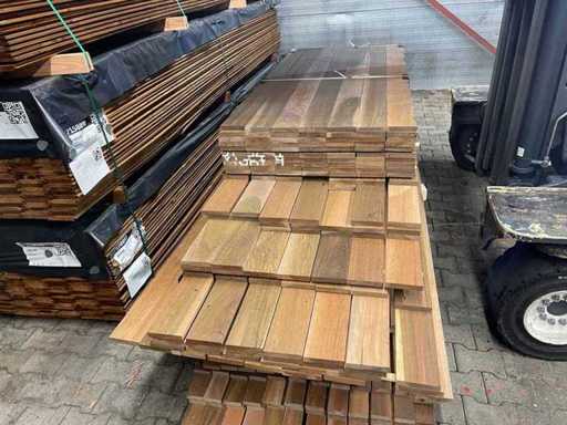 Ipé Country Grade – Hobelplanke – 1250-4300x120x21mm (140x)