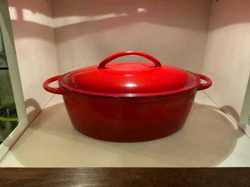 GSW Cast iron cooking pots (3x)