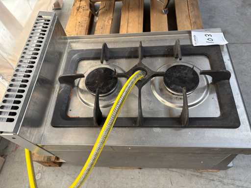 Cuisinière à gaz à deux brûleurs