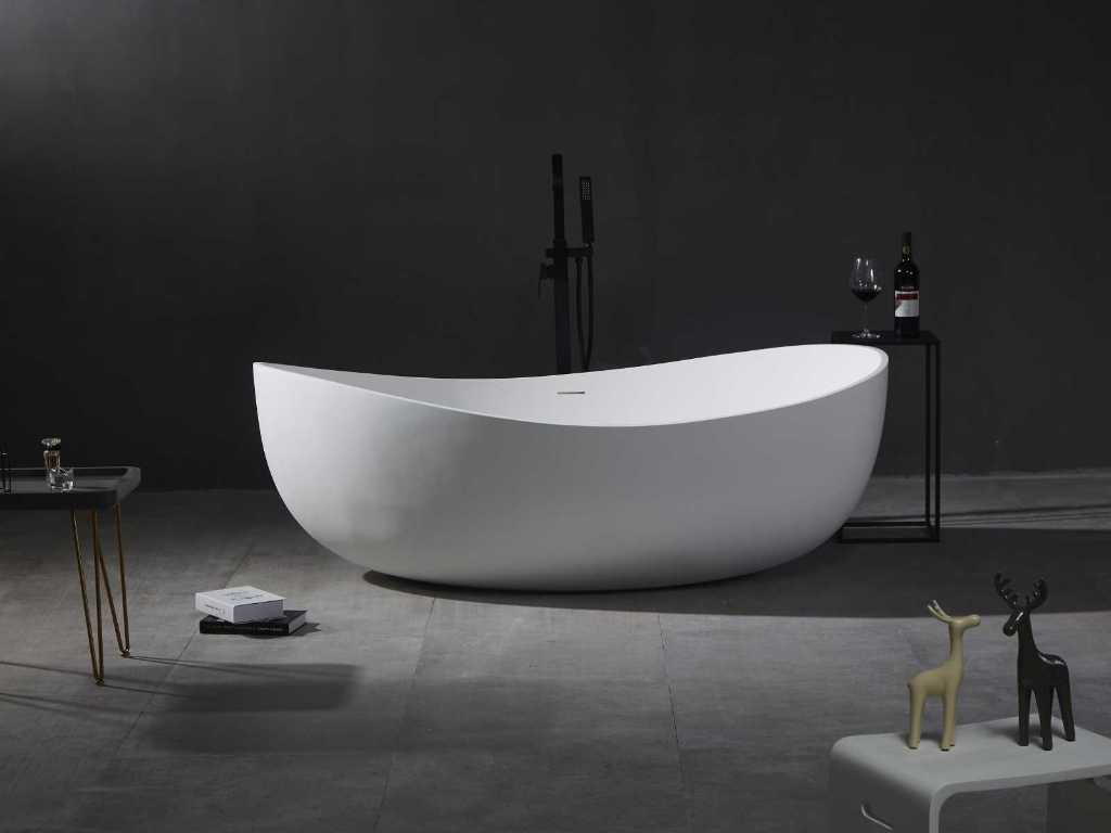 Freestanding bathtub - available in 2 colours