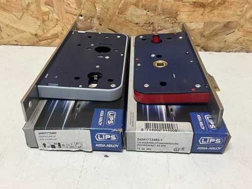 Lips Cilinderslot en kastdeurslot (2x)