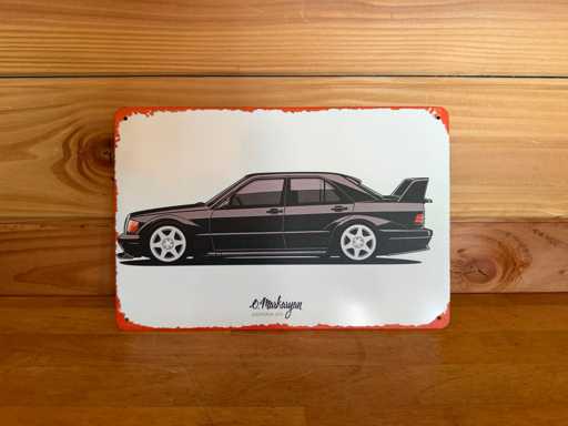 Werbeschild 20x30 cm