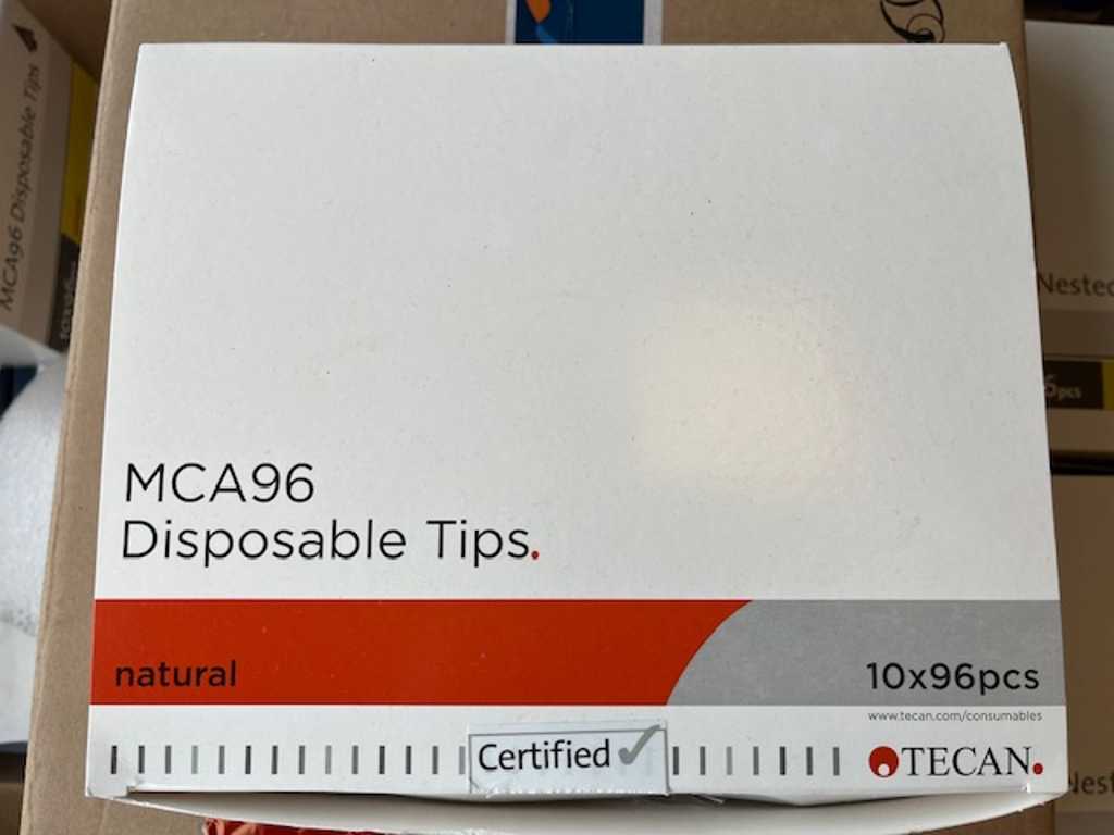 Tecan - Embouts jetables MCA96 sans filtre - Consommable