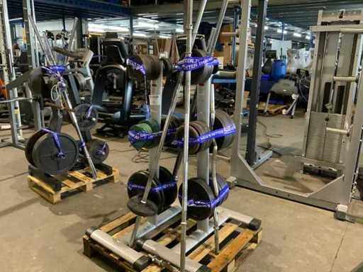 onbekend 2x rek met schijven Krachtstation