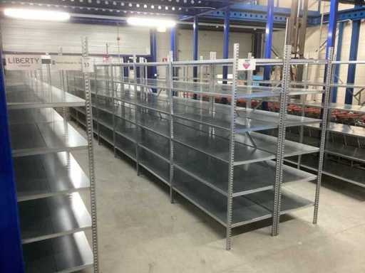 Batch of warehouse racks