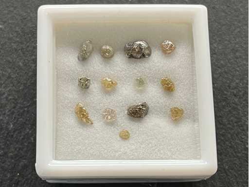 Diamant - 3.03 carat ruwe diamant van top kwaliteit