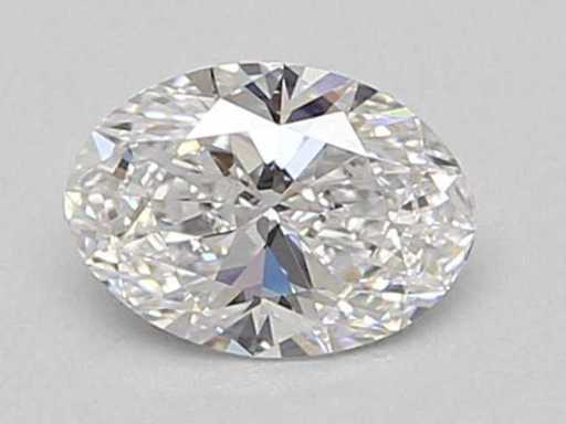 Ovale Diamond - 0,73 ct D/VVS2 (certificat IGI)