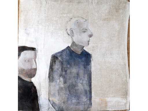 Marije Gertenbach - Personnages - olieverf op jute