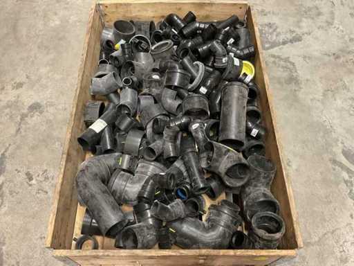 Batch of PP & PE fittings